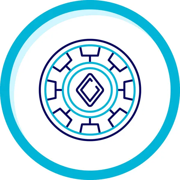 Kumarhane yonga simgesi vektör illüstrasyonu