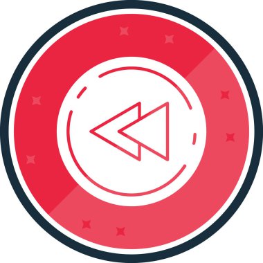 ok simgesinin vektör illüstrasyonu