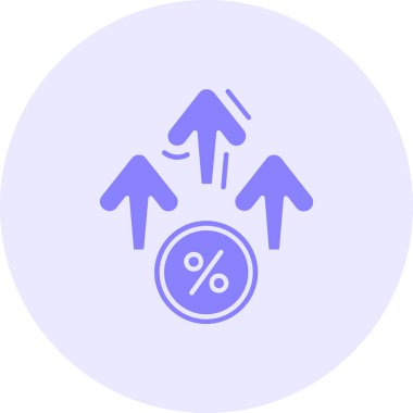 Ok. Web simgesi basit illüstrasyon