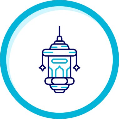 Fener simgesinin vektör illüstrasyonu