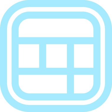 Seo modern simgesi, seo kartın vektör illüstrasyonu