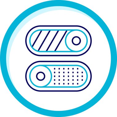 Modern b 'nin vektör illüstrasyonu eksik simgesi