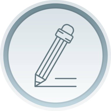 Moda biçimi izole edilmiş arkaplanda kalem simgesi