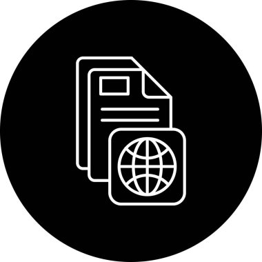 seo modern simgesinin vektör illüstrasyonu