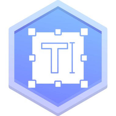 Modern simgenin vektör illüstrasyon tasarımı