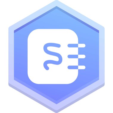 Bluetooth Web simgesi basit illüstrasyon