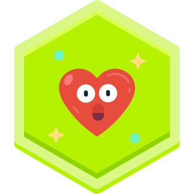 kalp simgesi modada izole edilmiş arkaplan