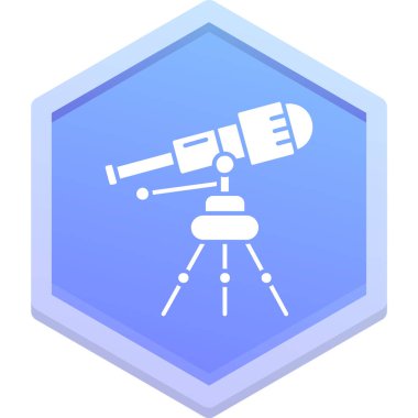 Mavi bir uydunun vektör çizimi