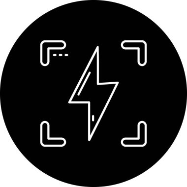 Modern simgenin vektör illüstrasyonu