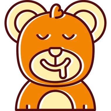 karikatür mutlu ayı yüz