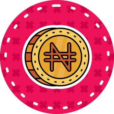 Bir kumarhane simgesinin vektör illüstrasyonu