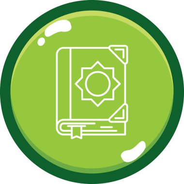 Modern bir simgenin vektör illüstrasyonu