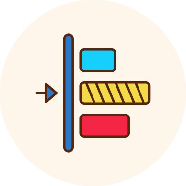 seo modern simgesinin vektör illüstrasyonu