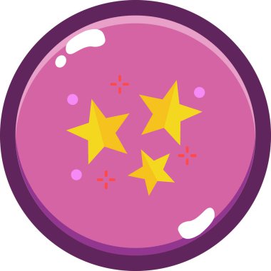 Şirin çizgi film yıldızlarının vektör çizimi