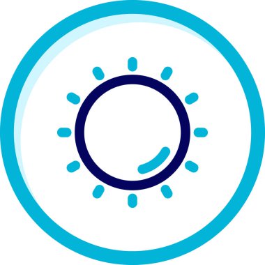 hava simgesi vektör illüstrasyonu