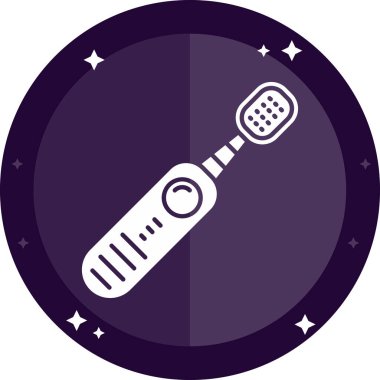 Tek bir izole uydu simgesinin vektör çizimi