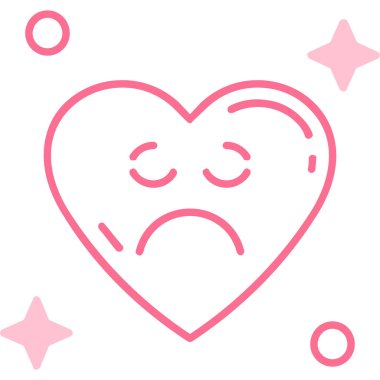 Emoji simge tasarlamak vektör