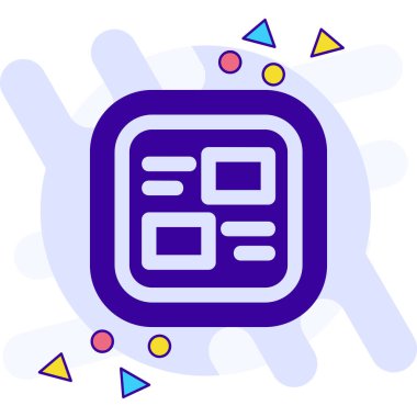 seo modern simgesinin vektör illüstrasyonu