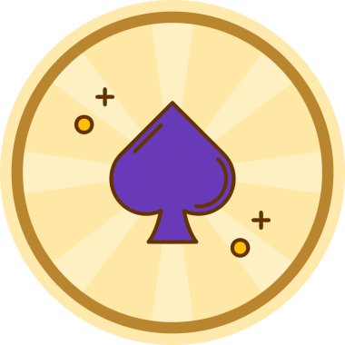 Kumarhane yonga simgesi vektör illüstrasyonu