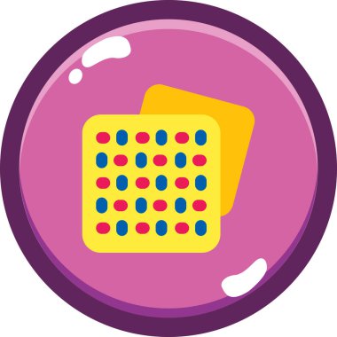 Oyun. Web simgesi basit illüstrasyon