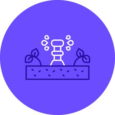 güzel ve modern vektör simgesi, ve bitki