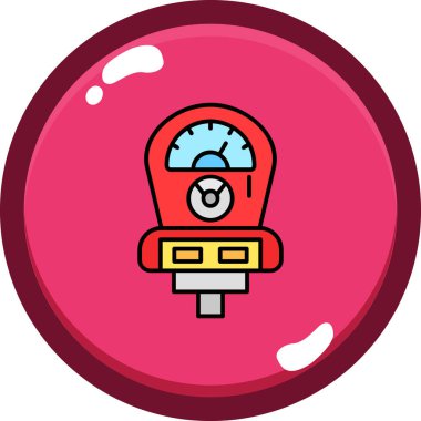 itfaiye musluğu simgesi, basit vektör illüstrasyonu