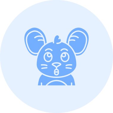 Fare. Web simgesi basit illüstrasyon