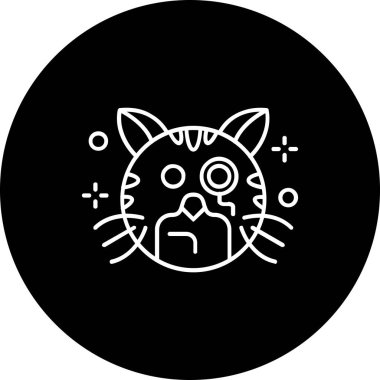 Kabartma dizaynında hayvan hayvan hayvan hayvan simgesi