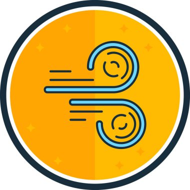 Modern bir simgenin vektör illüstrasyonu