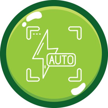 Araba tamir ikonu. Web için basit bir onarım vektör simgesi çizimi