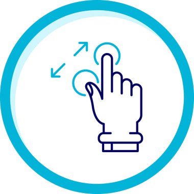 el simgesi vektör illüstrasyonu