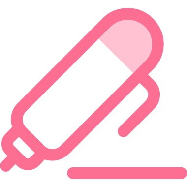 boya silindirli ağ simgesi basit illüstrasyon