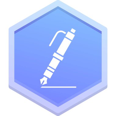 Modern bir simgenin vektör illüstrasyonu