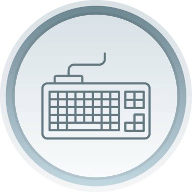 Bilgisayar. Web simgesi basit illüstrasyon