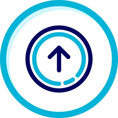 ok simgesi vektör illüstrasyonu