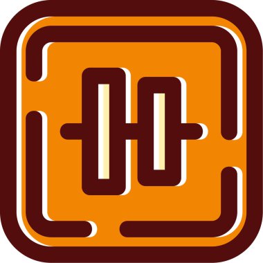 bar. Web simgesi basit tasarım