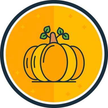 kabak ikonu vektör illüstrasyonu