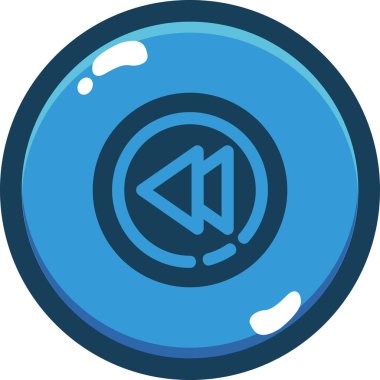 Modern bir simgenin vektör illüstrasyonu