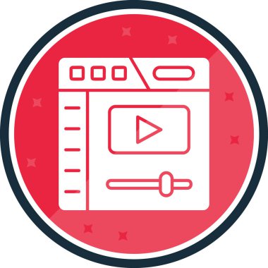 Mutfak fırın vektör simgesi