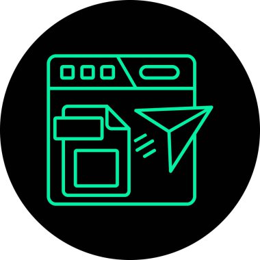 Gıda simgesinin vektör illüstrasyonu