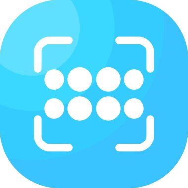 Seo simgesinin vektör illüstrasyonu