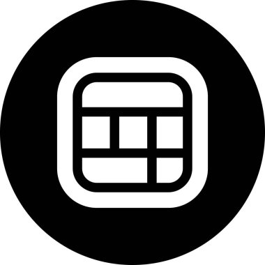 Seo simgesinin vektör illüstrasyonu