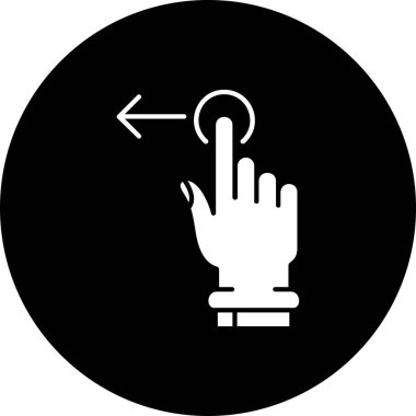 Çember simgesi olan el