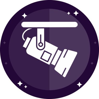 Uzun bir gölge fenerinin gösterimi