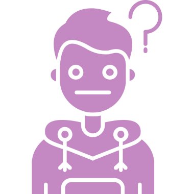 Kafası kırık birinin vektör çizimi