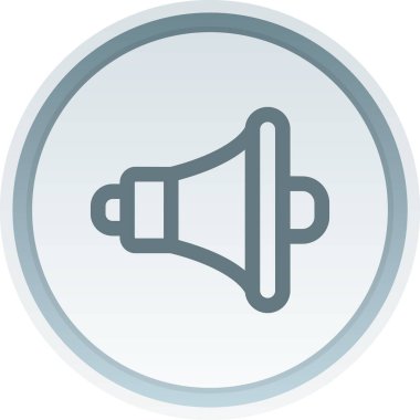 ses vektörü simgesi modern illüstrasyon