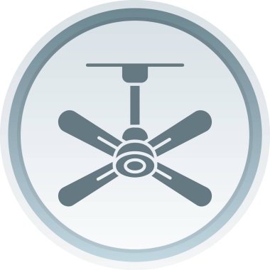 Eşsiz Fan Vektörü Kabartma Simgesi