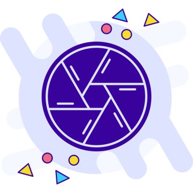 Mavi çizgi, beyaz arkaplanda plastik simge yok. vektör.