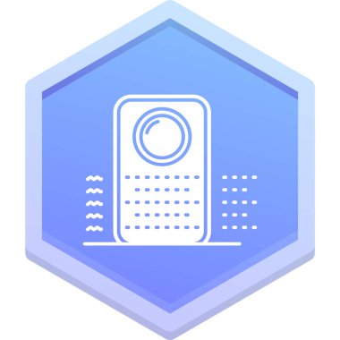 Modern bir simgenin vektör illüstrasyonu