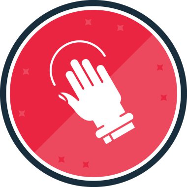 el simgesi vektör illüstrasyonu